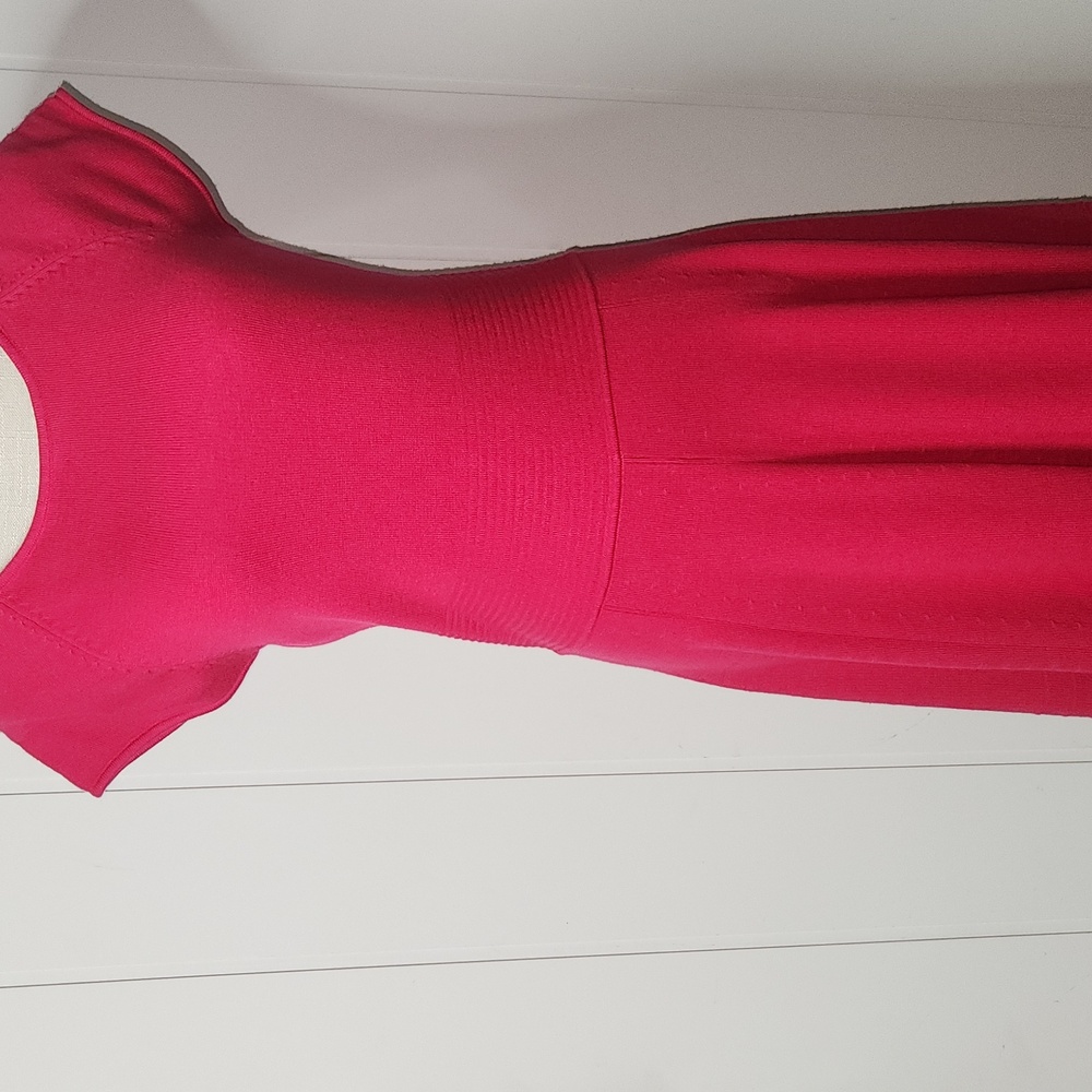Eliza J coquette girl pink Legally Blonde Flowy knit sweater dress